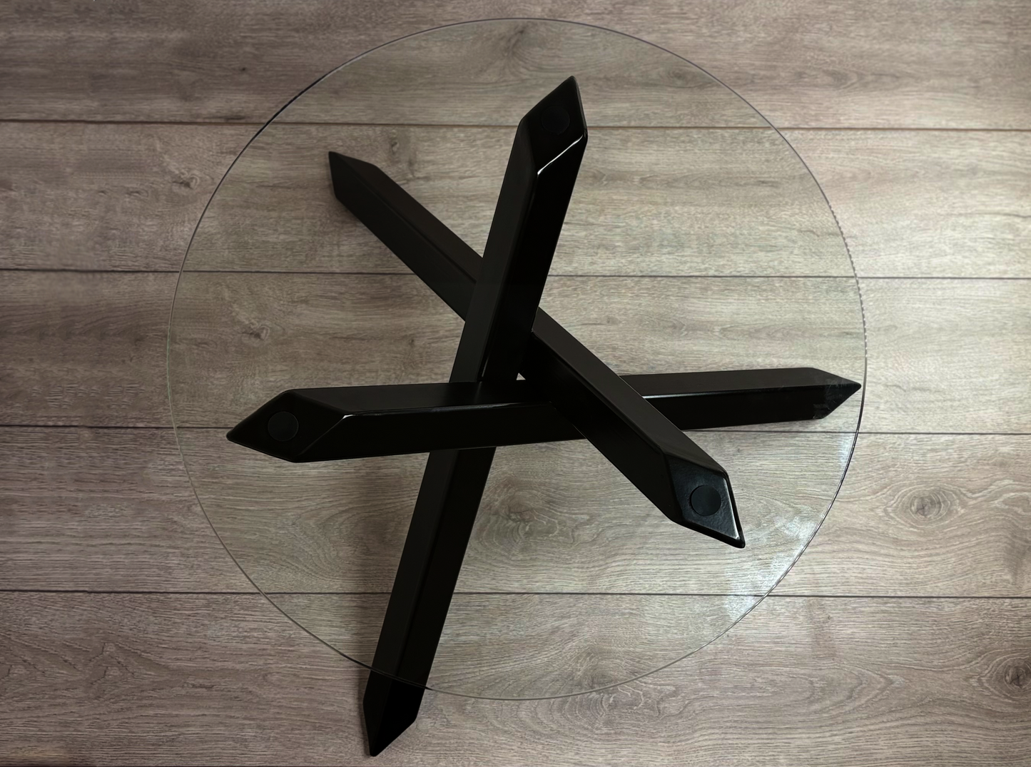 Metal Czech Hedgehog Cross Coffees Table-RH Bespoke Steel