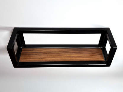 Metal Framed Shelf-RH Bespoke Steel